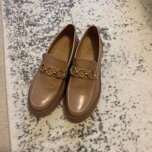 Sam & Libby Nude Loafers Size 11
